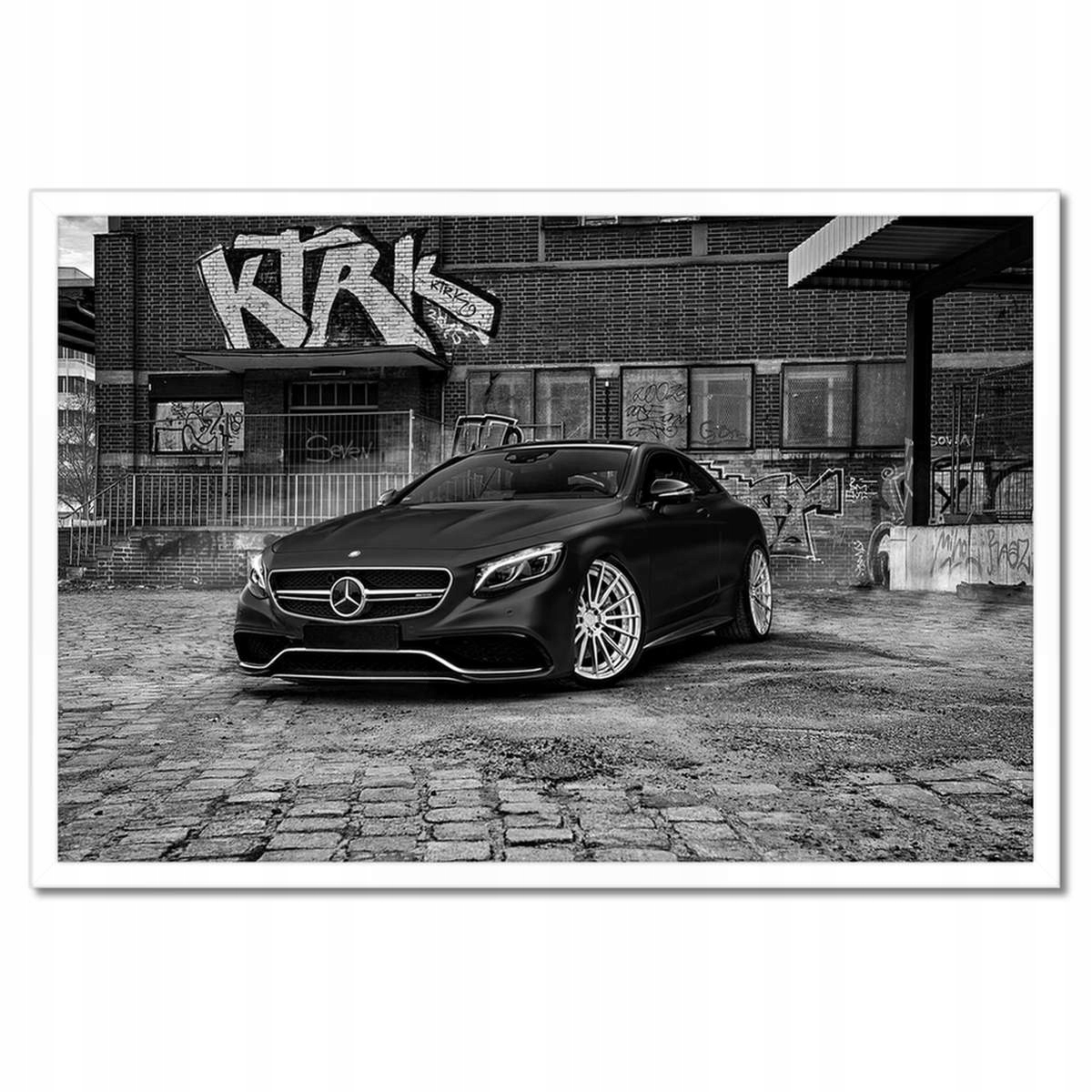 Plakáty v rámu 60x40 Sportovní auto Mercedes