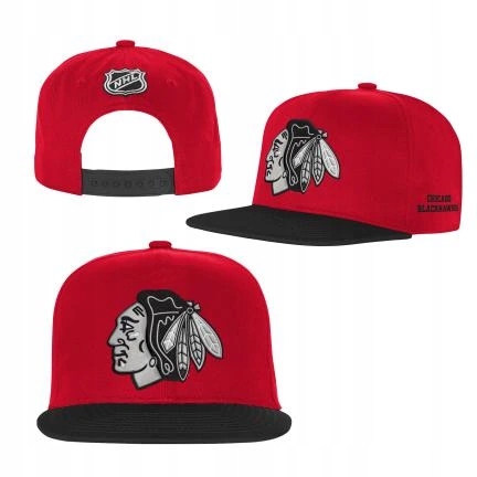 Dětská kšiltovka Chicago Blackhawks Essentials Flatbrim Snapback