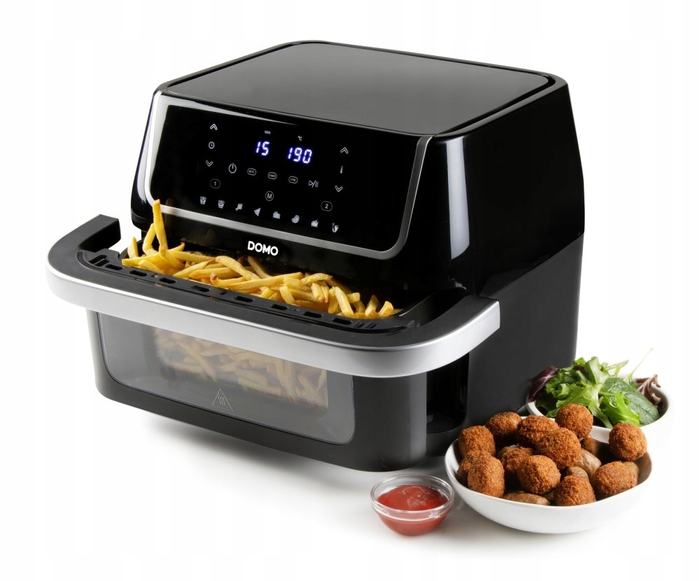 Domo DO544FR Horkovzdušná Fritéza Airfryer, 1800W, 10L