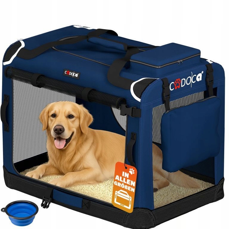 Torba Transportowa Transporter Dla Psa Kota XXXL 101x69x70 Niebieski