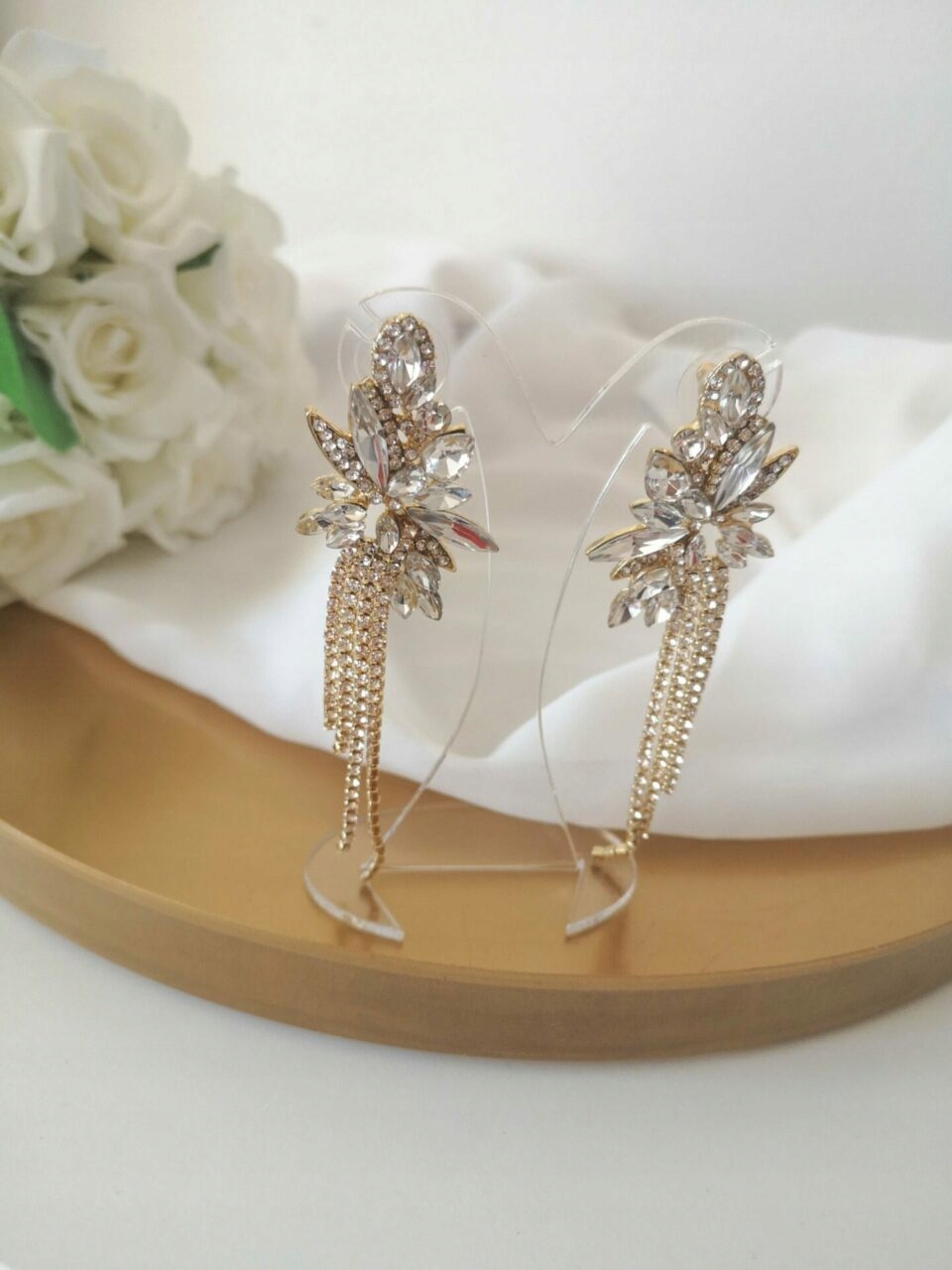 Kolczyki Sublime White Cechy brak