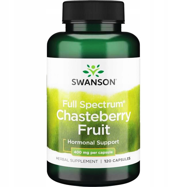 

Swanson Niepokalanek Chasteberry Vitex Menopauza
