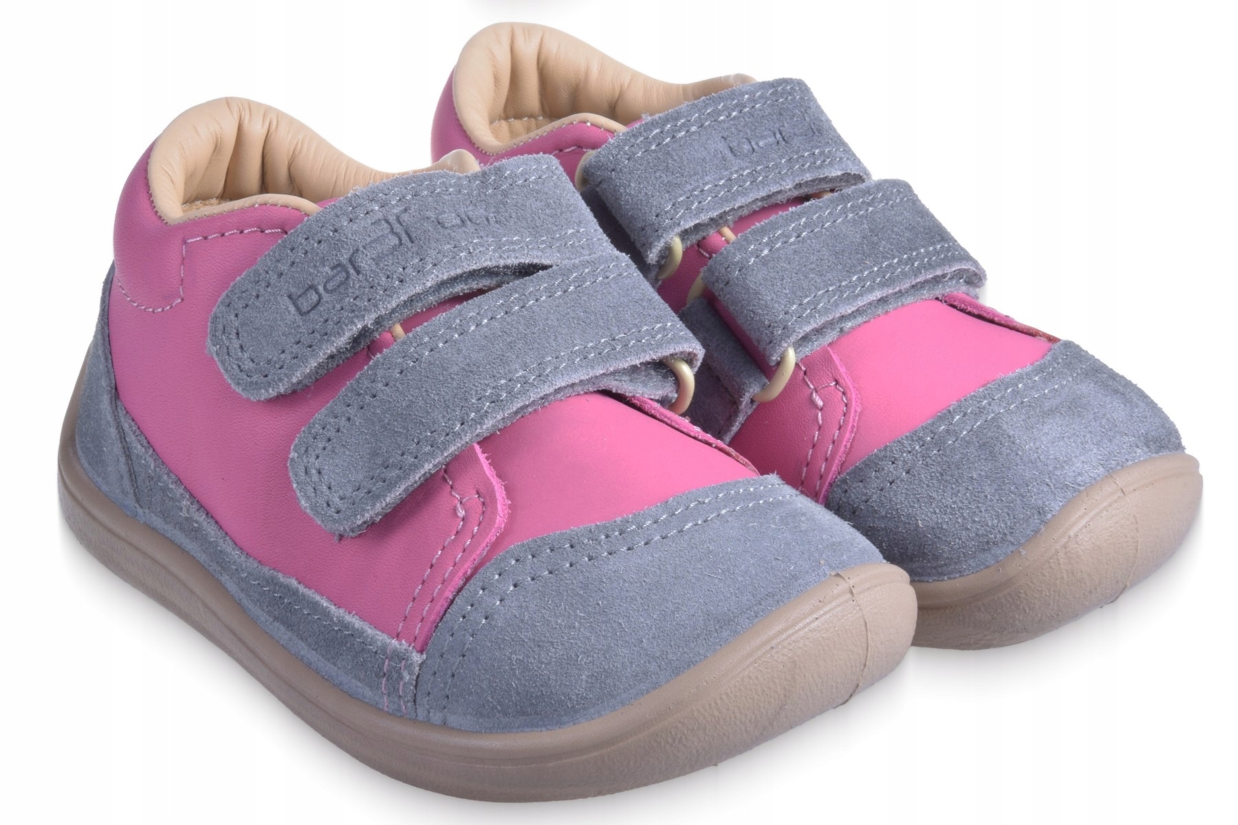 Barefoot Buty Dziecięce Skórzane do Przedszkola dla Dziewczynki Bar3foot 24