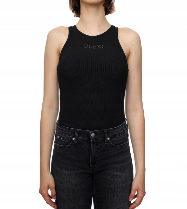 Guess Černé Body S Tlustými Ramínky, Pruhované, Gmc