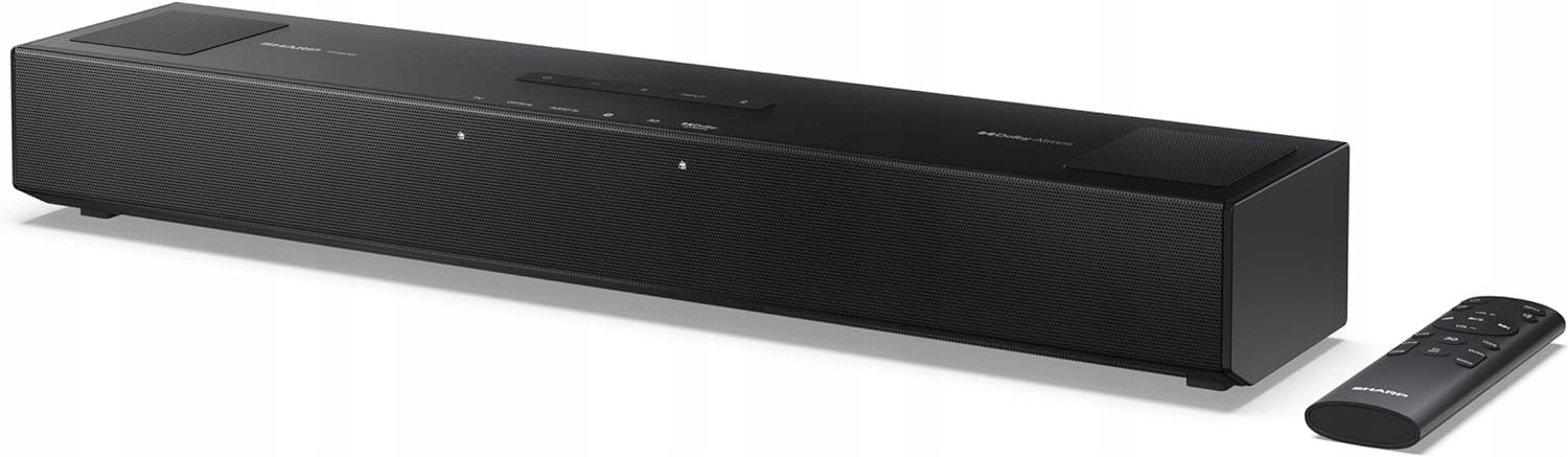 SHARP Kompaktowy Soundbar Dolby Atmos 140W Bluetooth HDMI AUX-In