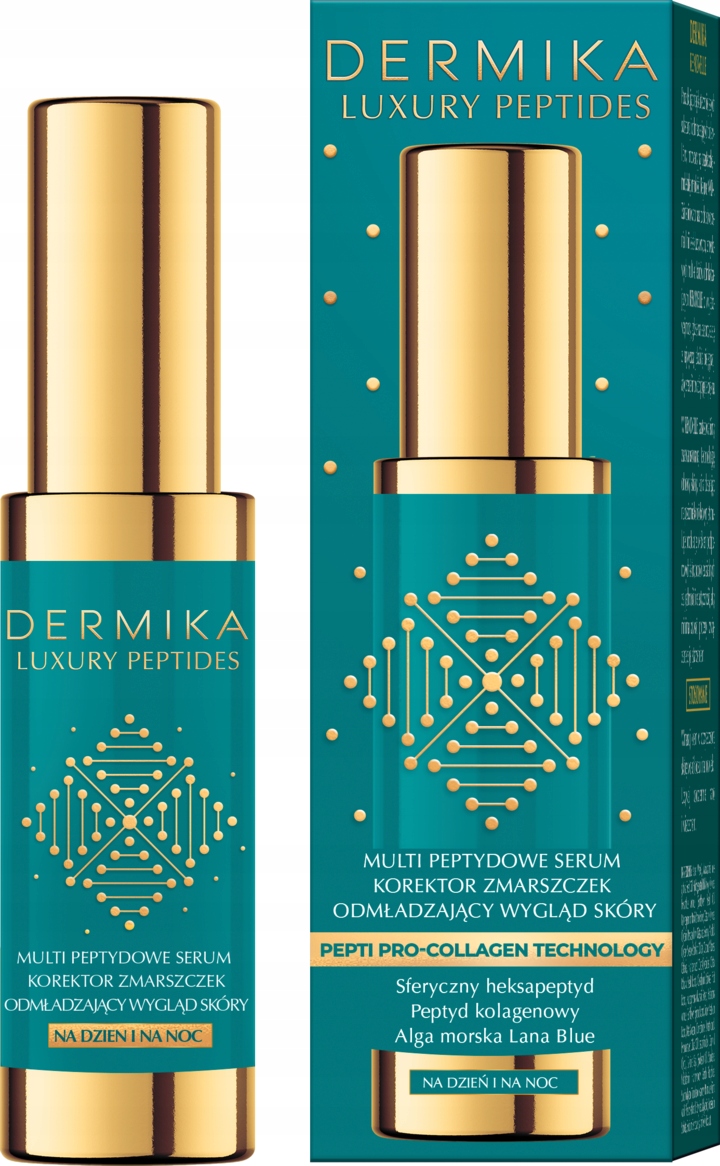 Dermika Luxury Peptides Zpevňující A Vyhlazující Pleťové Sérum 60 ML