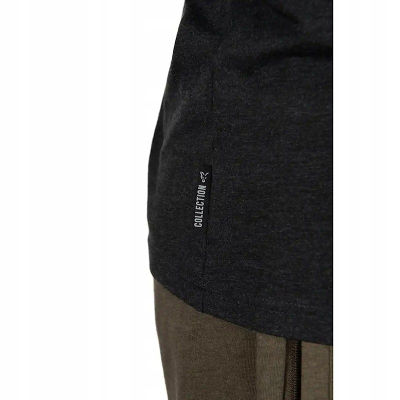 Koszulka Wędkarska Fox Collection T-Shirt Black Orange XXXL Dla Karpiarza Rękaw krótki rękaw