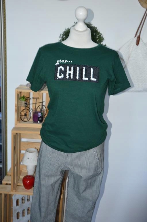 C KOSZULKA BAWEŁNIANA CHILL 146-152