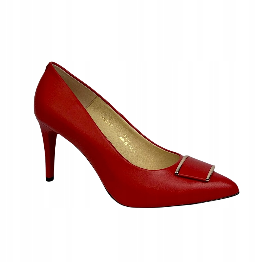 Dámské lodičky Sala kožené 20549/2199 Červené 40, Červená