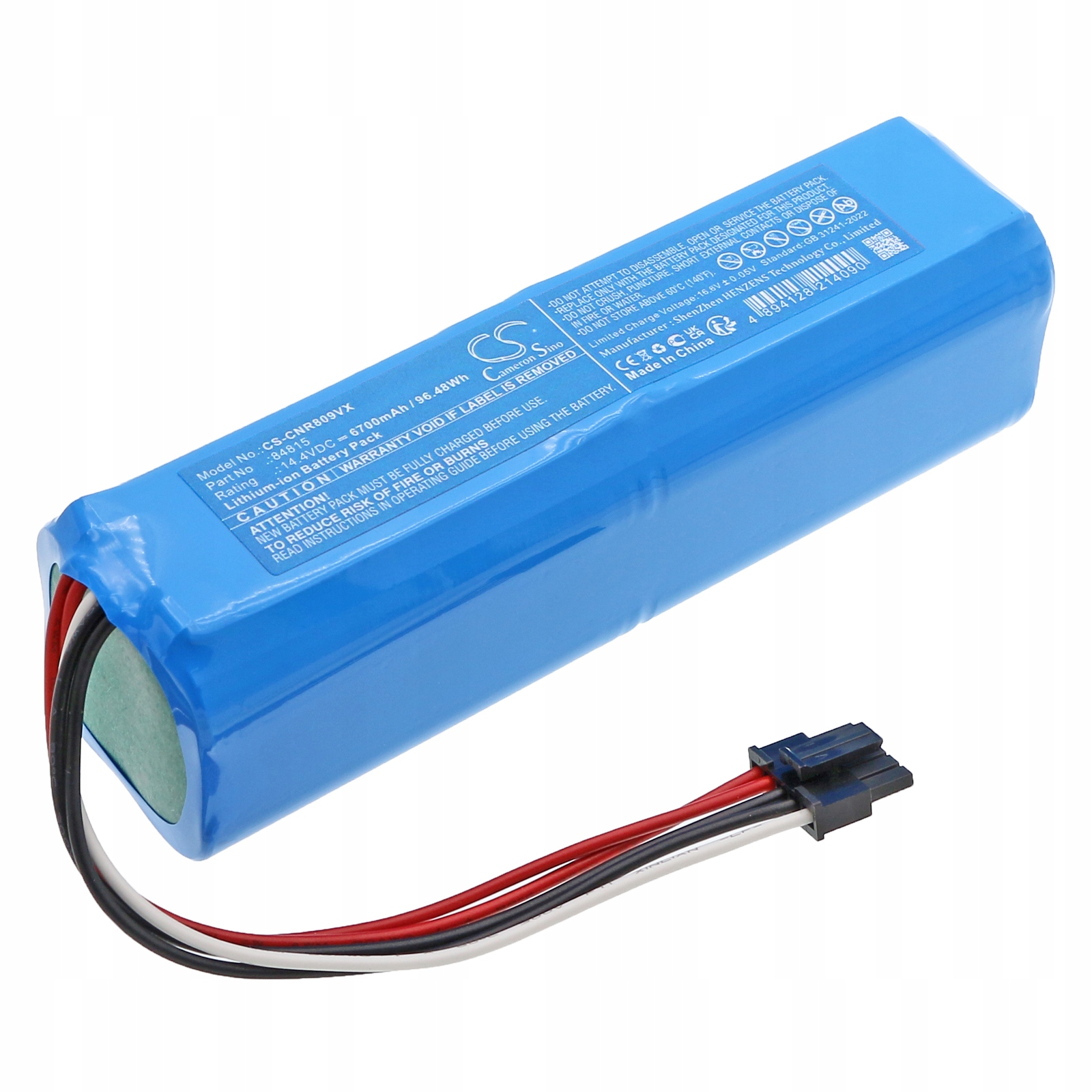 Baterie pro Cecotec Conga 9090 Ai 8090 Ultra X T Akumulátor 6700 mAh