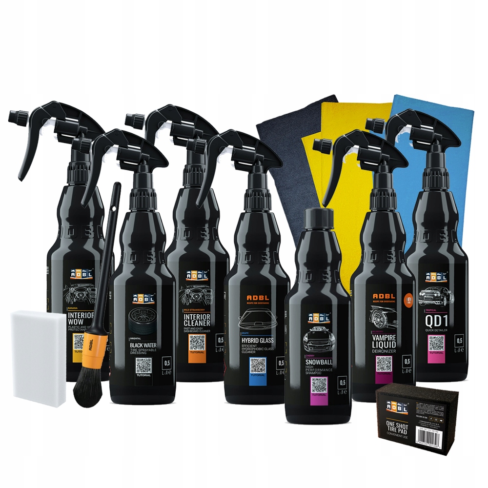 ADBL Zestaw kosmetyków do auta – detailing 3