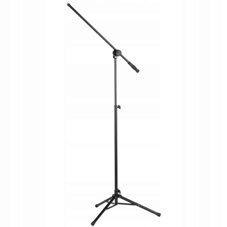 Stim M-05 Statyw Mikrofonowy Łamany Podłogowy Na Mikrofon Czarny