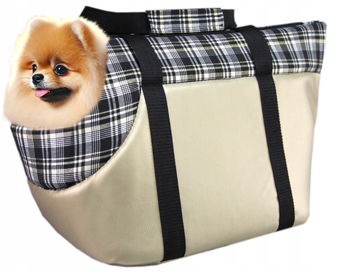 Levně Kožešinová taška přepravka pro psa pes špic čivava maltipoo maltézský