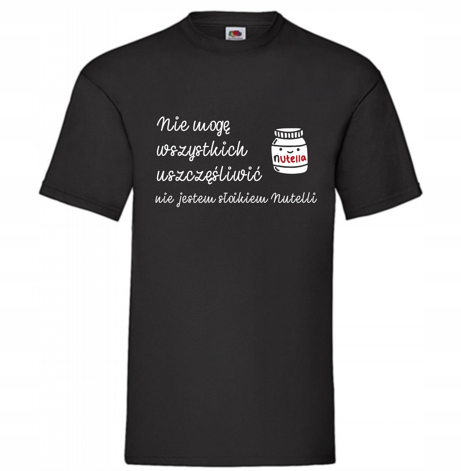 

Koszulka Śmieszny tekst Nutella Prezent KM13B r. L