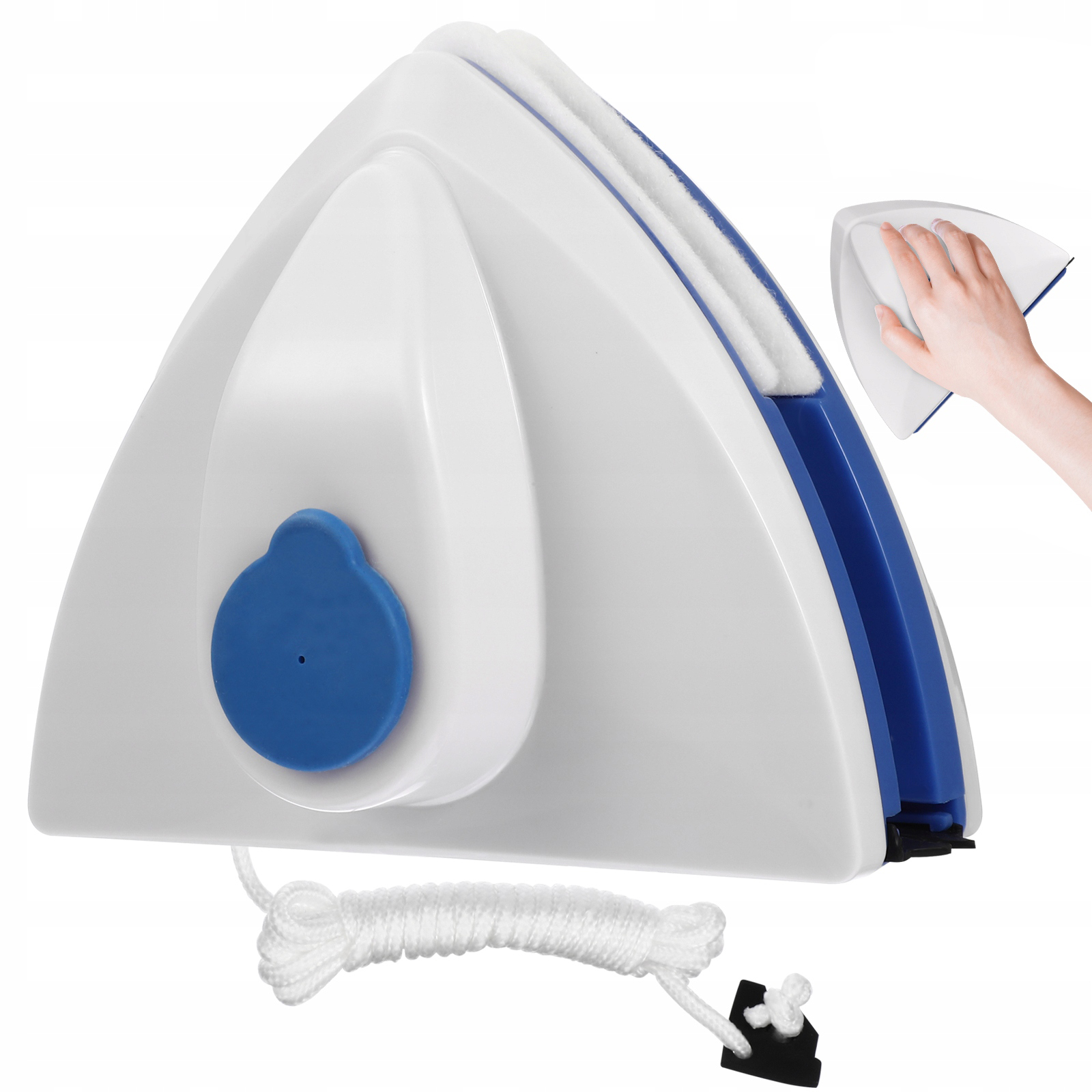 Levně Čistič skla Sada na mytí oken Nástroj na čištění oken Magnetický stěrač na okna