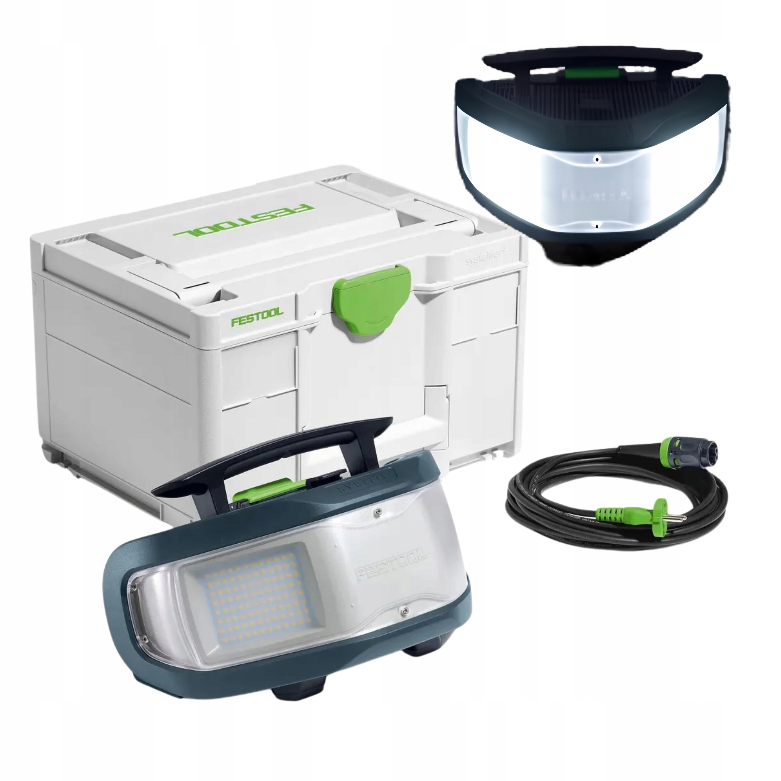Hybrydowa lampa robocza Duo-h I-Basic Syslite Festool Nowszy model 578510
