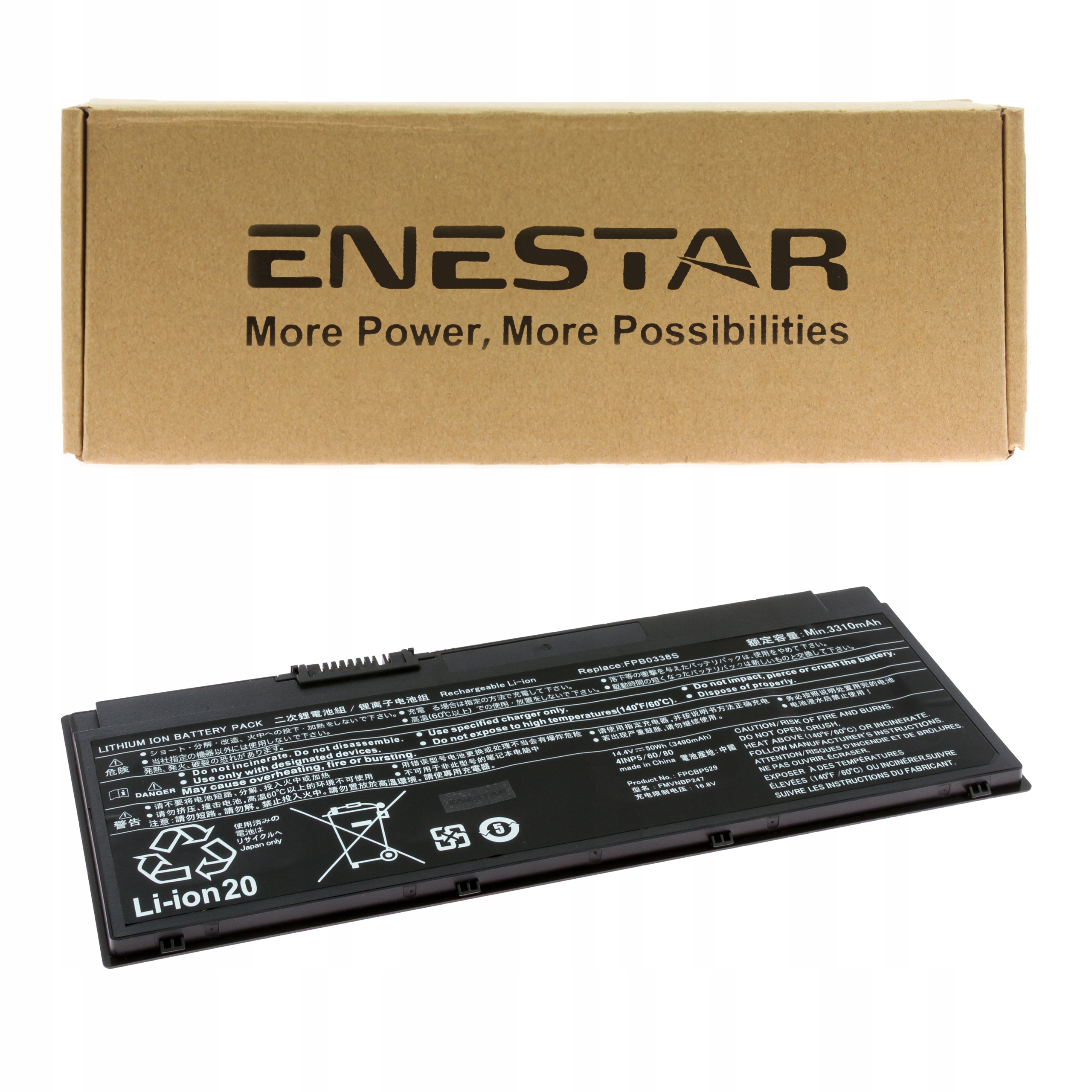 Premium batéria pre Fujitsu FPB0338S LifeBook E5510 E559 U7410 U748 U749