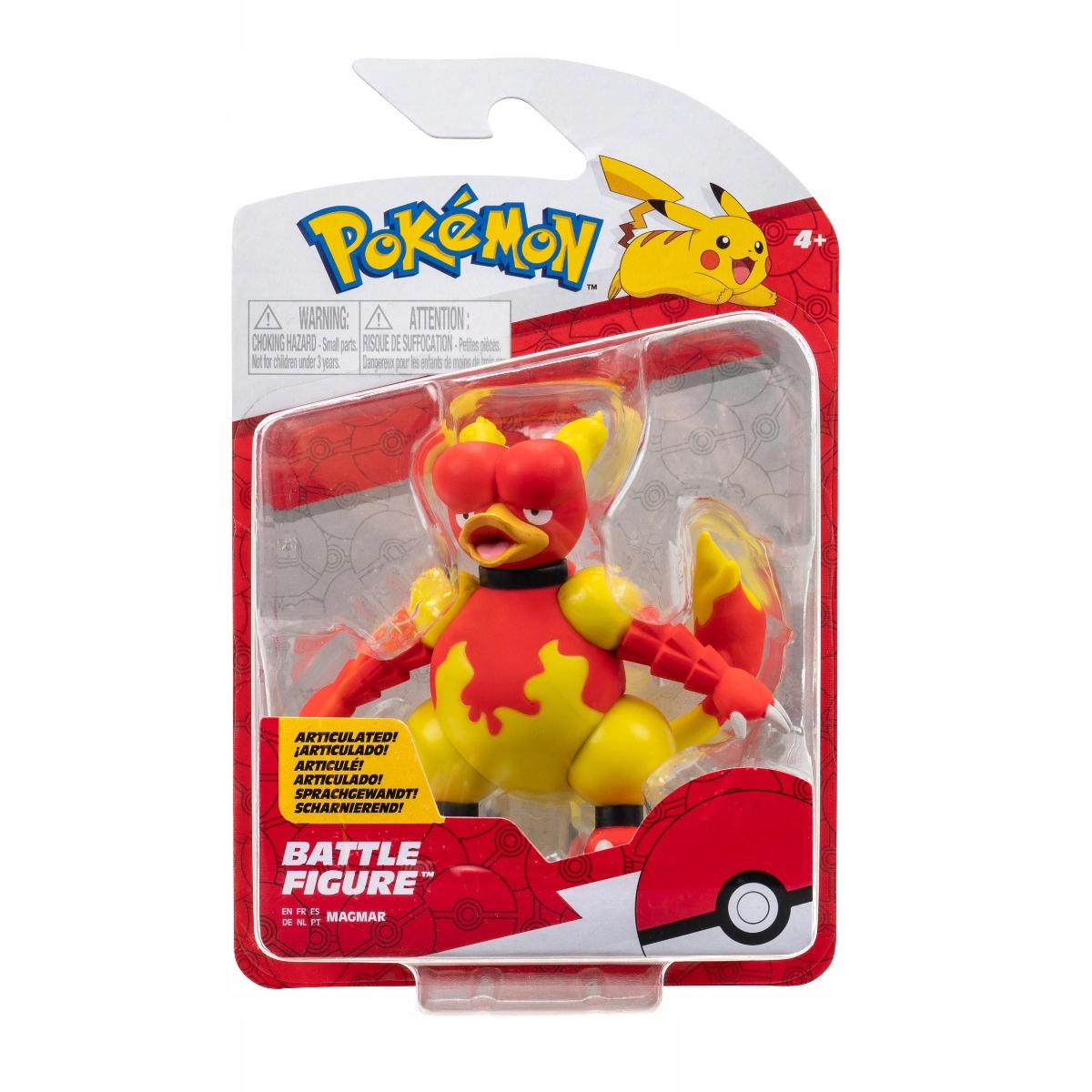 

Pokemon Figurka Bitewna 8 cm S12 Magmar PKW2643