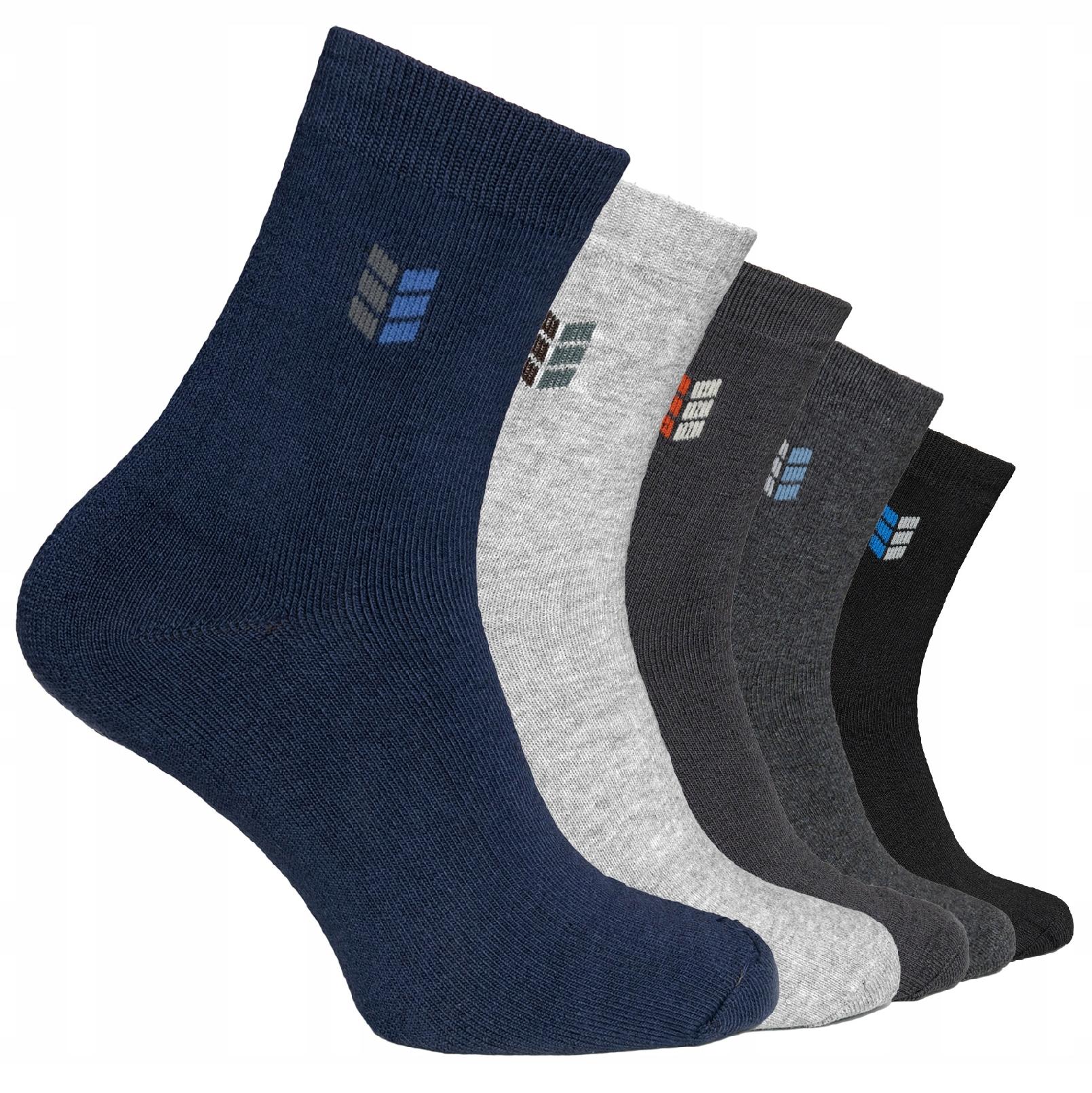 

4 x Skarpety Męskie Bawełniane Skarpetki 543 43-46