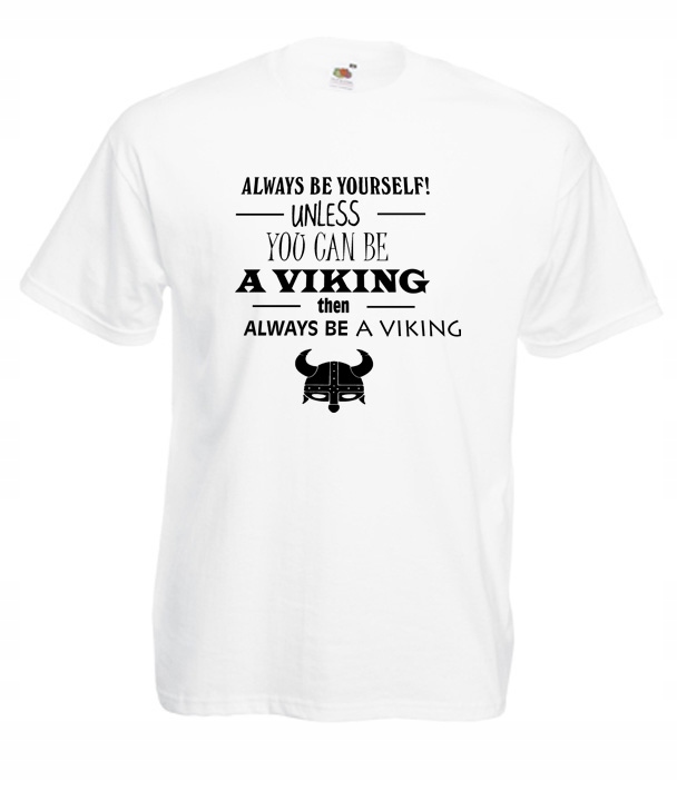 

S Koszulka Męska Vikings Wikingowie Valhalla