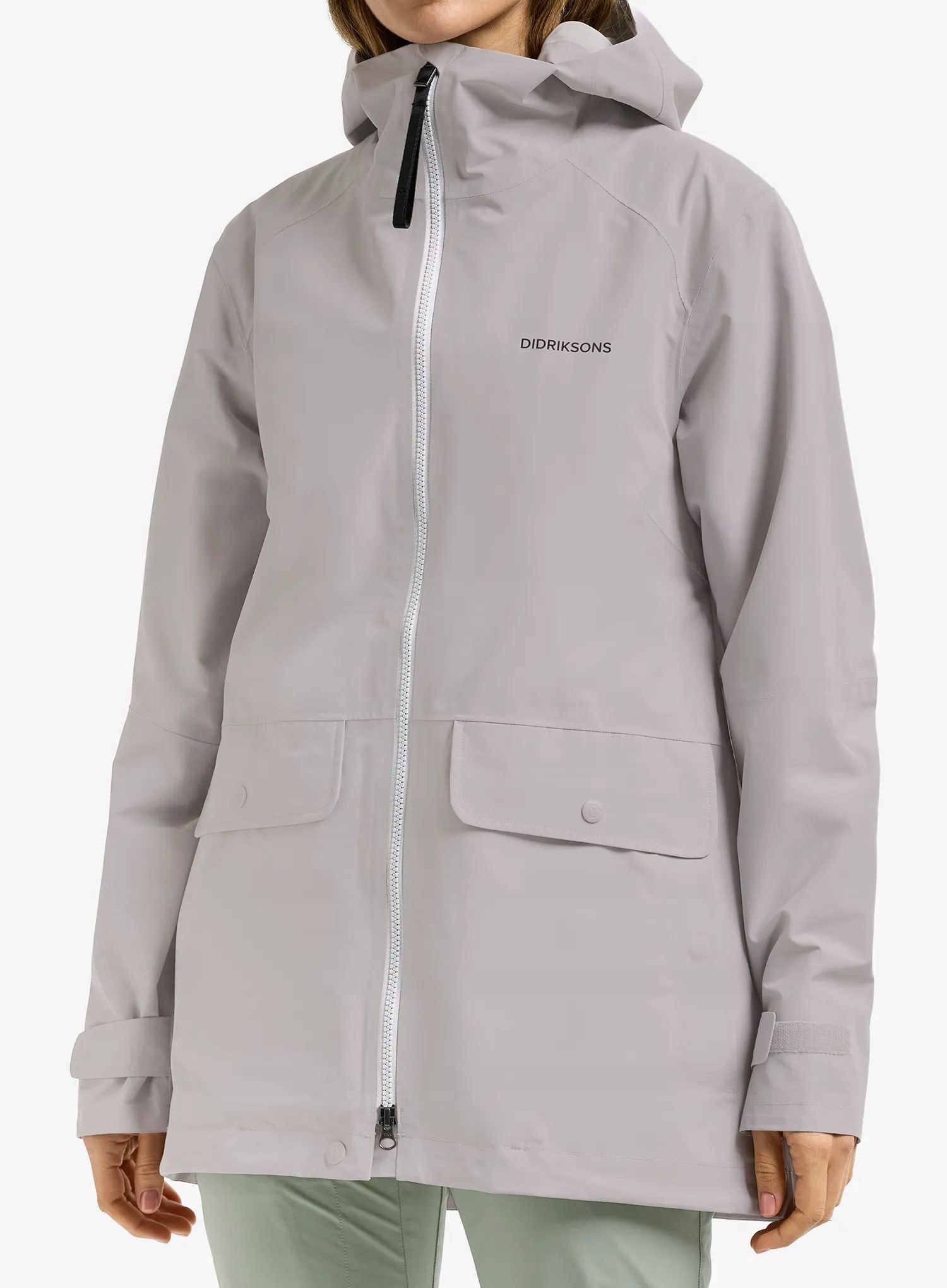 Dámská nepromokavá bunda Didriksons Gila Parka sunrise mist 40 (L)