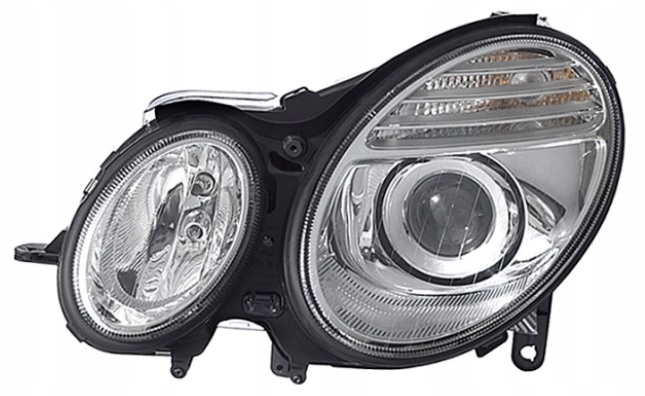 REFLEKTOR LAMPA LEWY MERCEDES E-KLASA W211 06-
