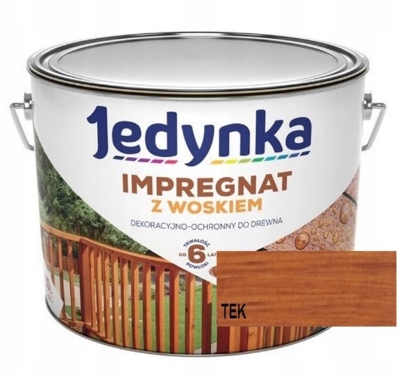 JEDYNKA impregnat do drewna z woskiem 2,5L TEK
