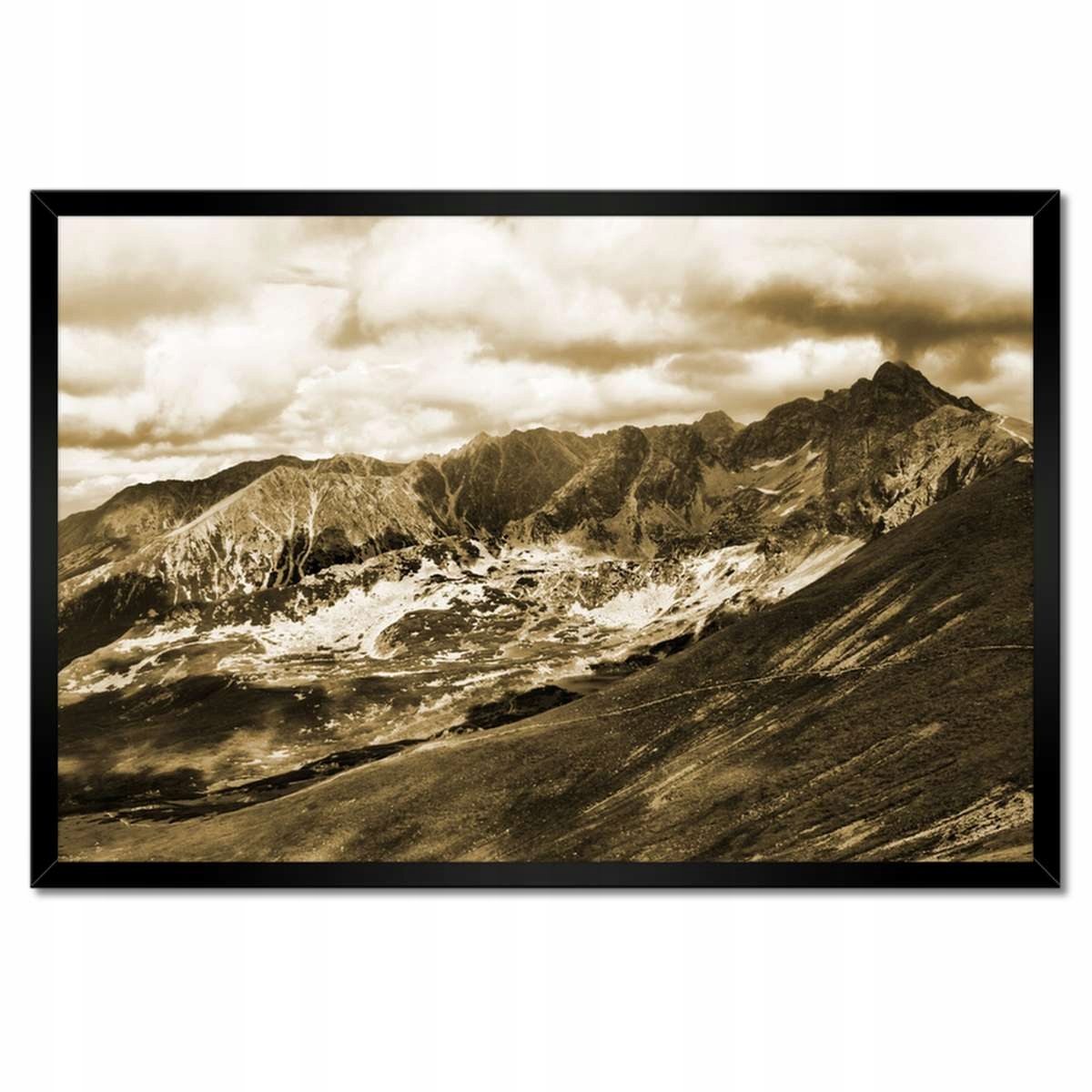 Plakáty v rámu 60x40 Tatry Polské hory Pohled