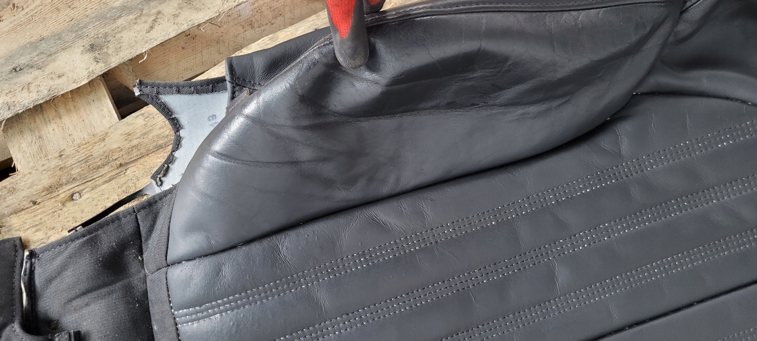 A6 C7 4G seat leather side right right front SLINE A7 4G