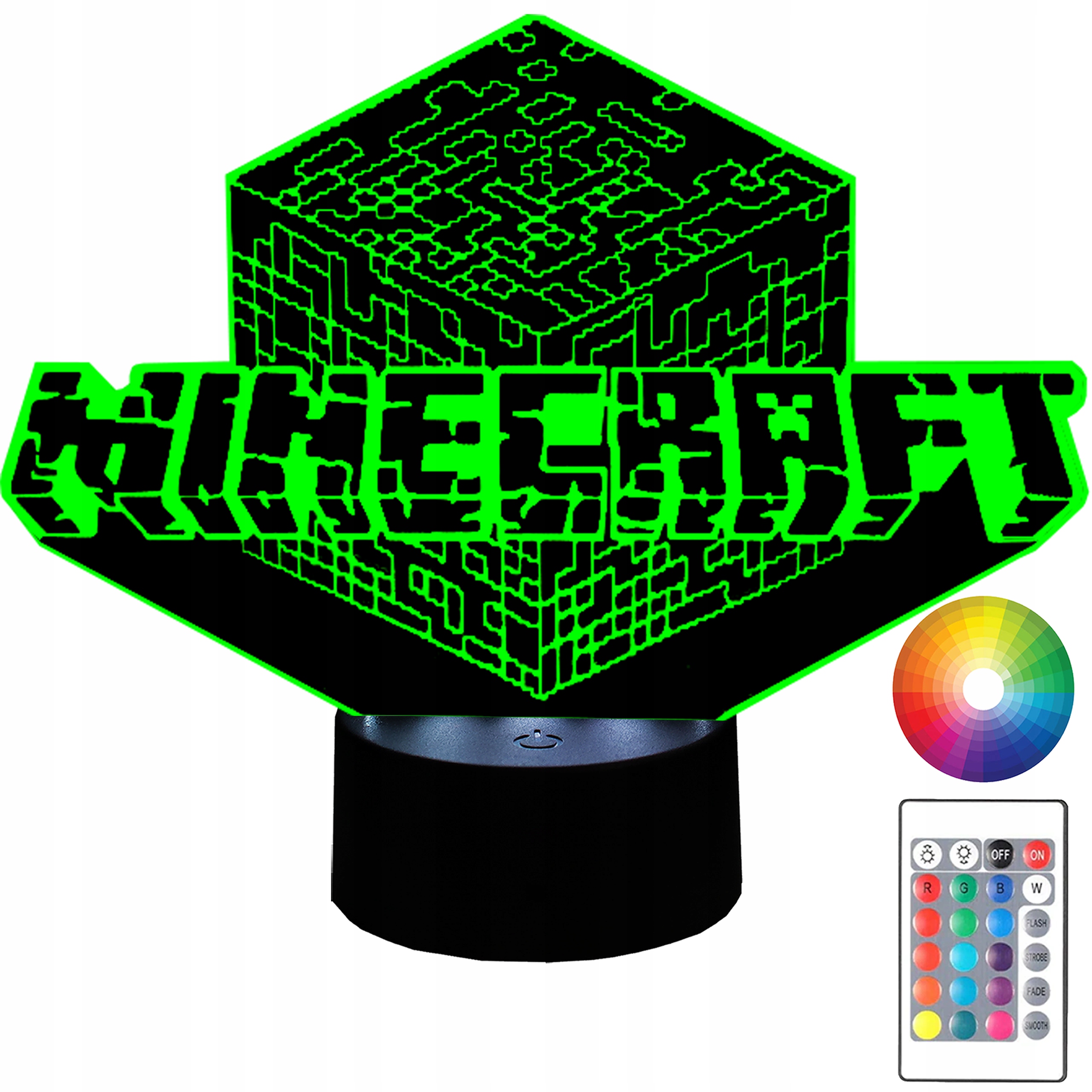

Lampka Led Minecraft Gra Komputer Pc Podświetlana