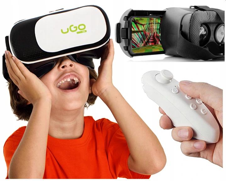 GOGLE VR Okulary 3D do Smartfona +Słuchawki Pilot Kod producenta UVR-1025