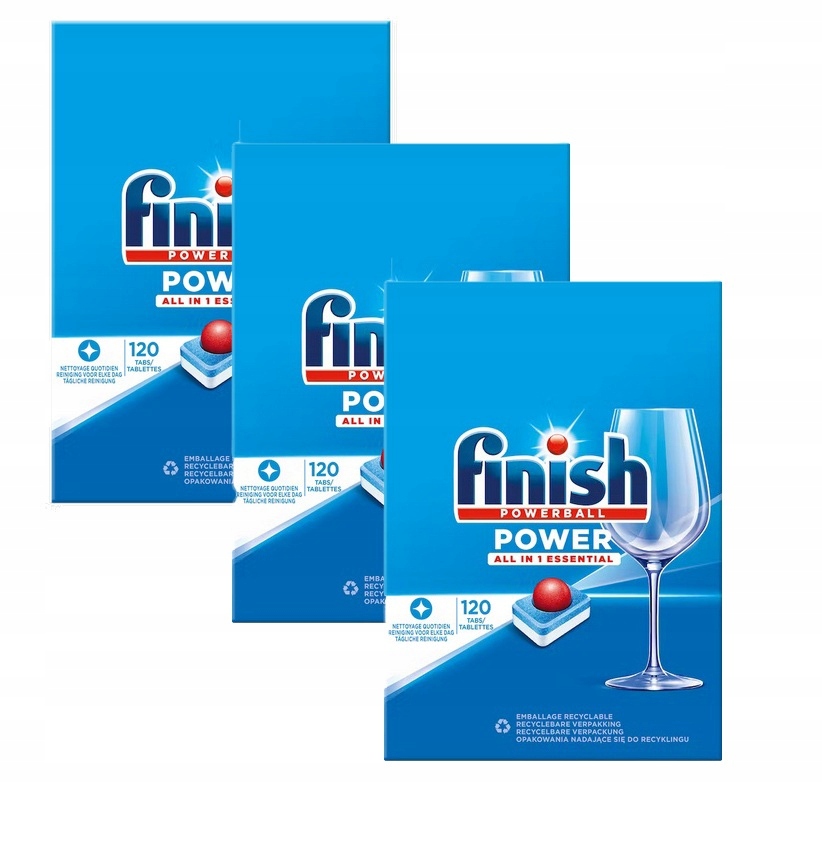 Levně Finish Powerball Essential Tablety 360 Kusů