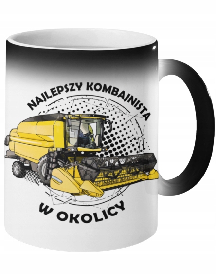 

Kubek Magiczny Kombajn Rolnik Wieś Pole