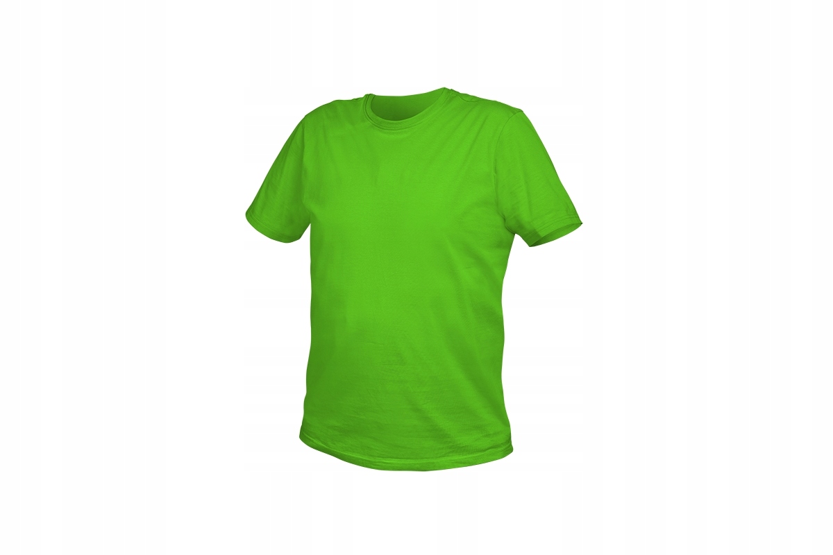 

T-shirt bawełniany, zielony, XL