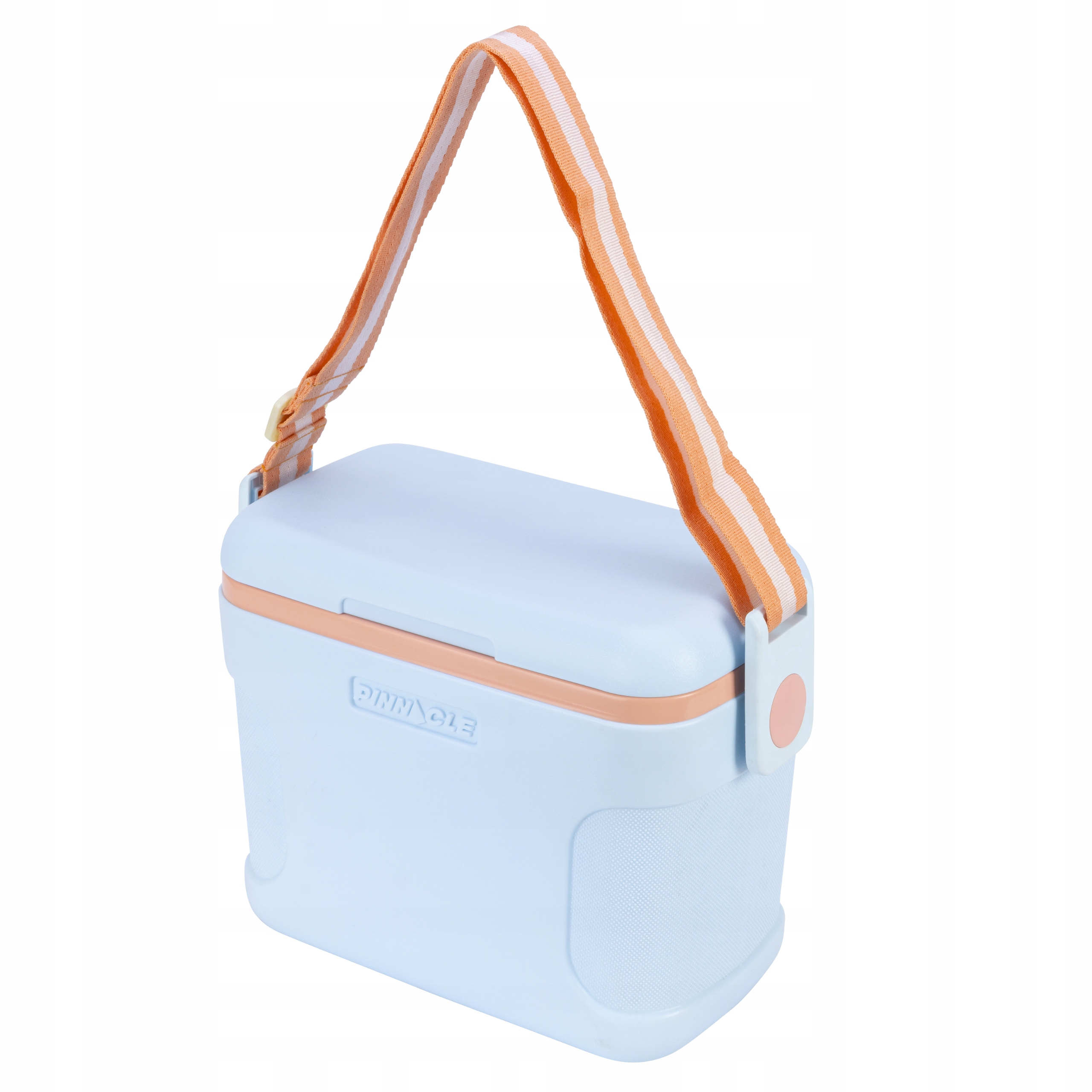 Malá turistická lednička 8L Modrá Pinnacle na piknik Chladicí Vložka