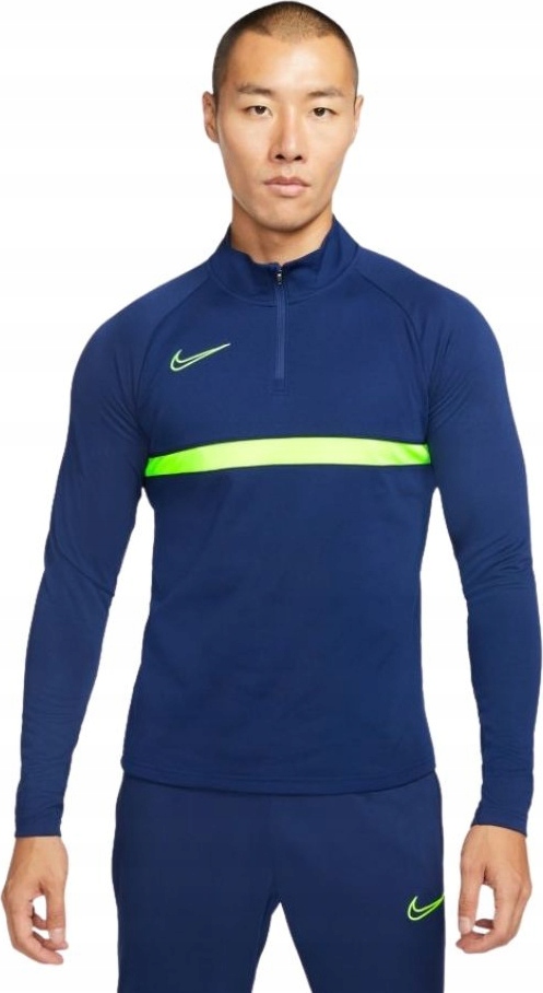 Pánská Mikina Nike Dri-fit Academy 21 Dril Top Tmavě Modrá CW6110 492 vel. XL