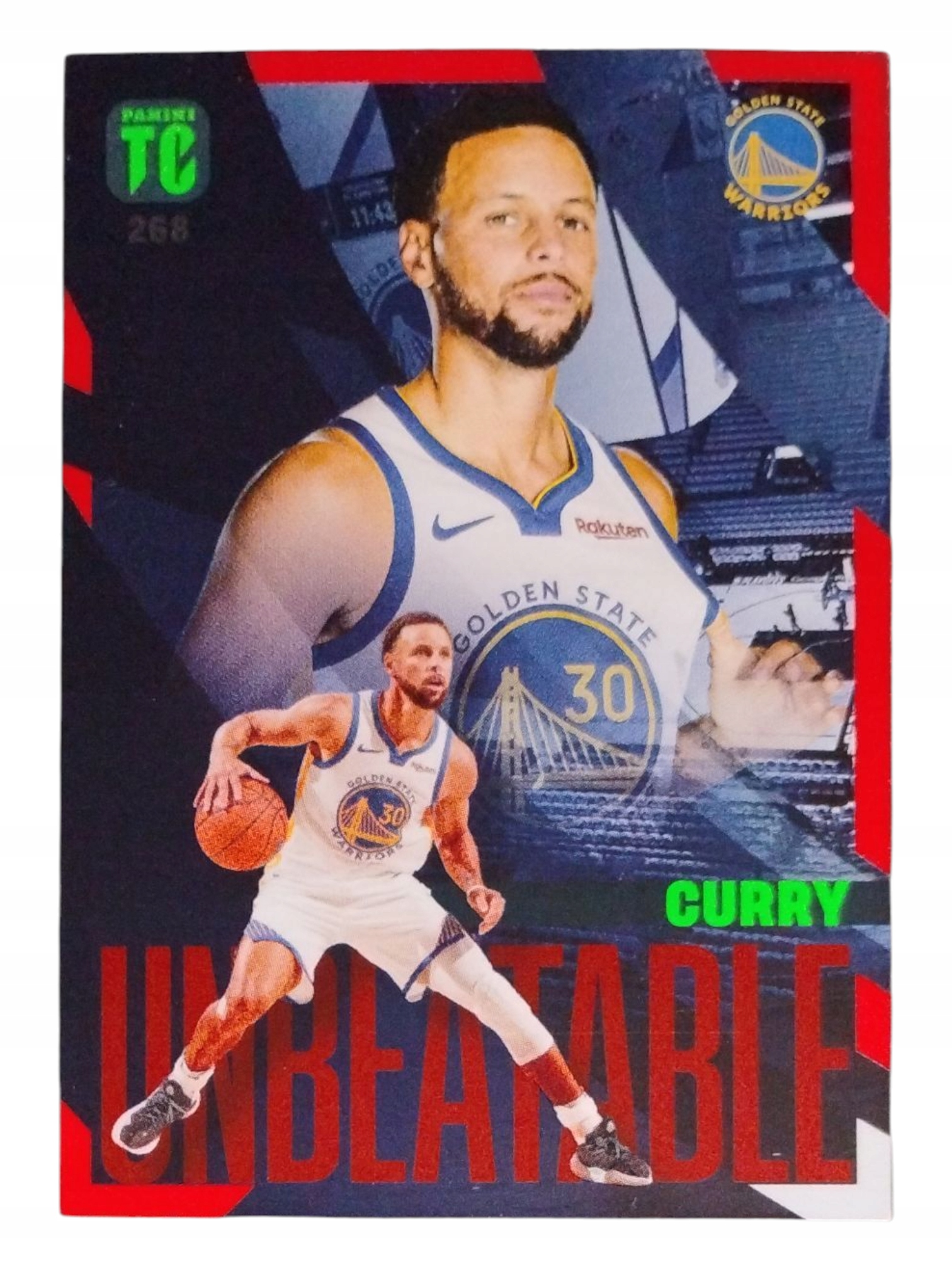 Panini Nba Top Class 2024 Unbeatable Red Czerwona Curry 268