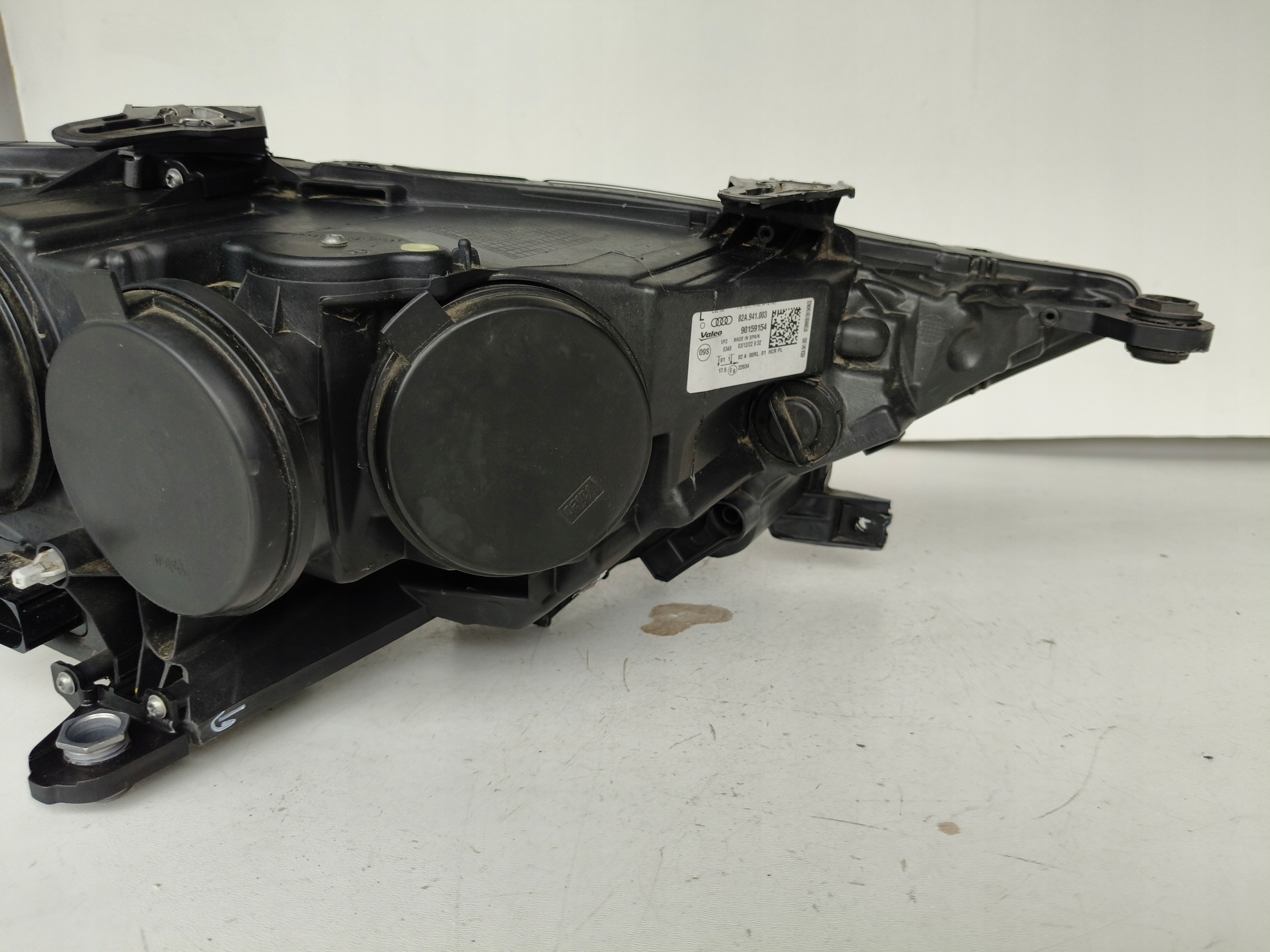 light left REFLEKTOR AUDI A1 82A 18