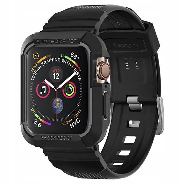 Spigen Rugged Armor Pro Apple Watch4/5/6/7/SE 44/45 mm černá/černá 062CS253
