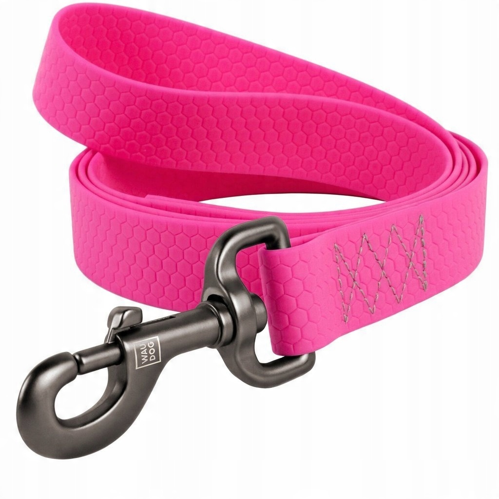 Levně Waudog vodítko voděodolná R2 20mm x 122cm růžová