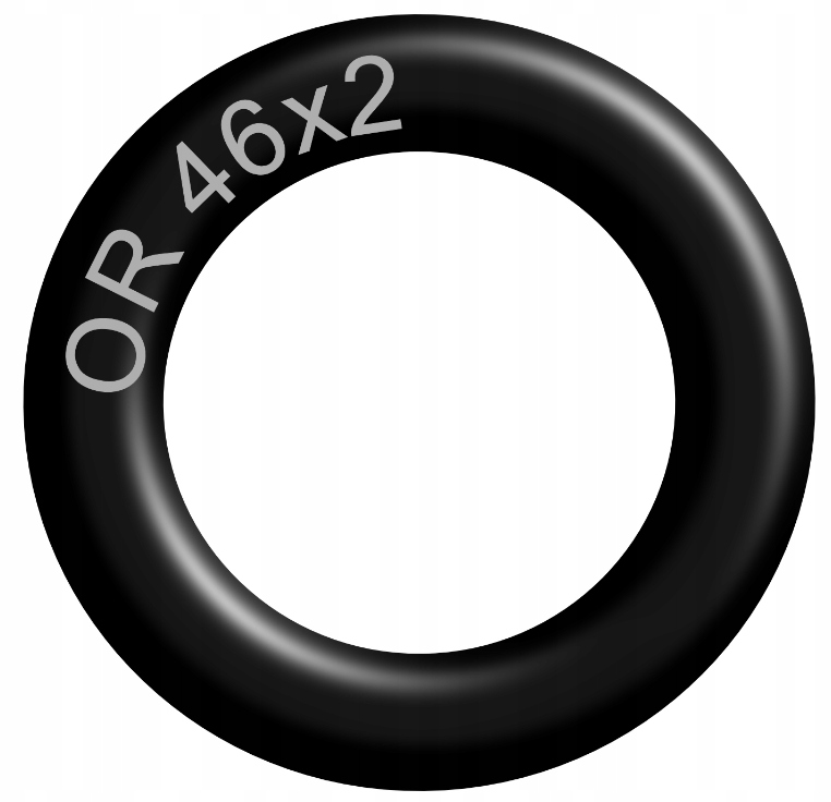 Oring 46X2 mm NBR70 gumowy uszczelniacz olejoodporny 10 szt