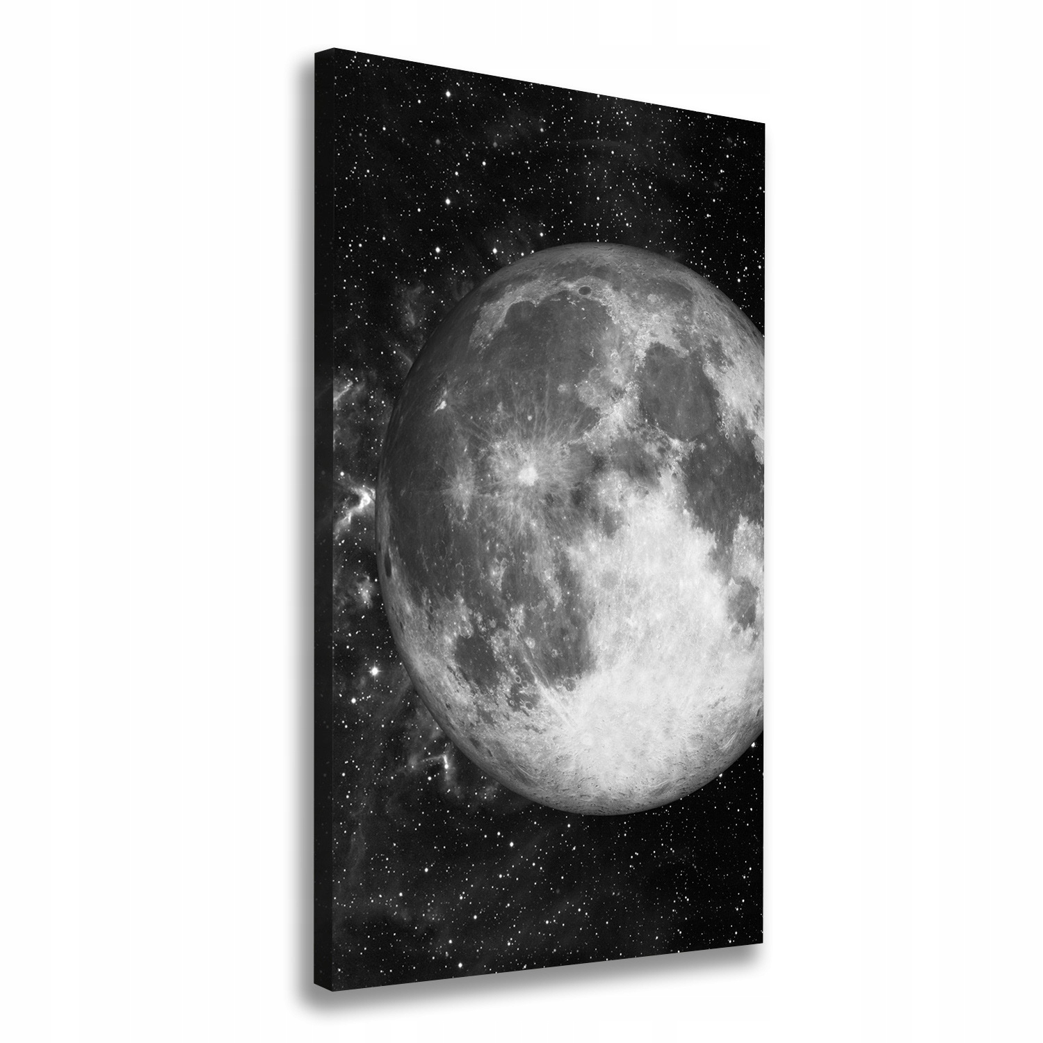 

Nowoczesny obraz canvas na ramie Księżyc 70x140 cm