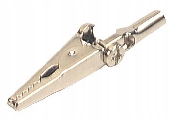 

Krokodylek nieizolow.,10 mm, gniazdo 4 mm wkręt