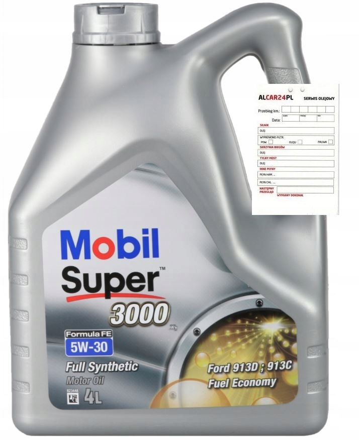 

Olej Mobil 3000 5W30 Fe 4L