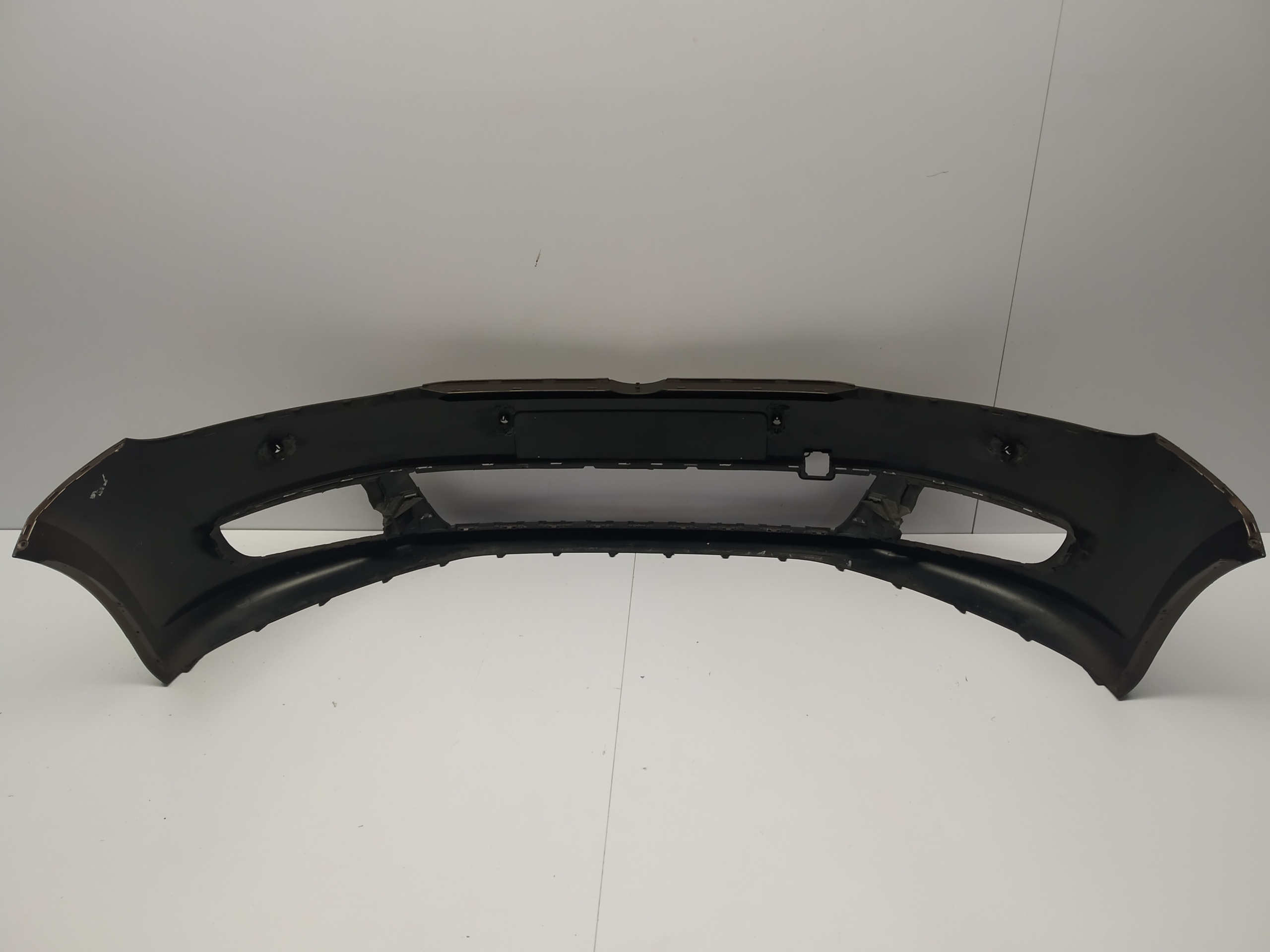 2010r + Vw Sharan II bumper front 4xPDC without Spryskow 7N0 Brazowy