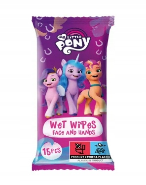 

My Little Pony chusteczki nawilżane 15 szt. trusk.