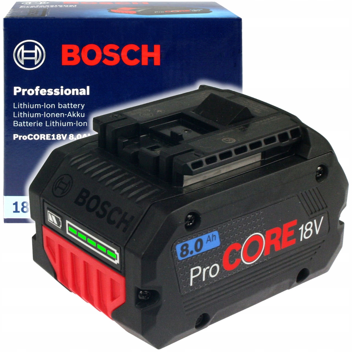 5500mAh 18V BAT610 Batterie Remplacement Bosch BAT618 procore GBA Li-ION  LongFit