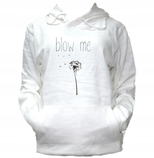 

S Bluza Kaptur Męska Blow Me Dmuchawiec Mlecz