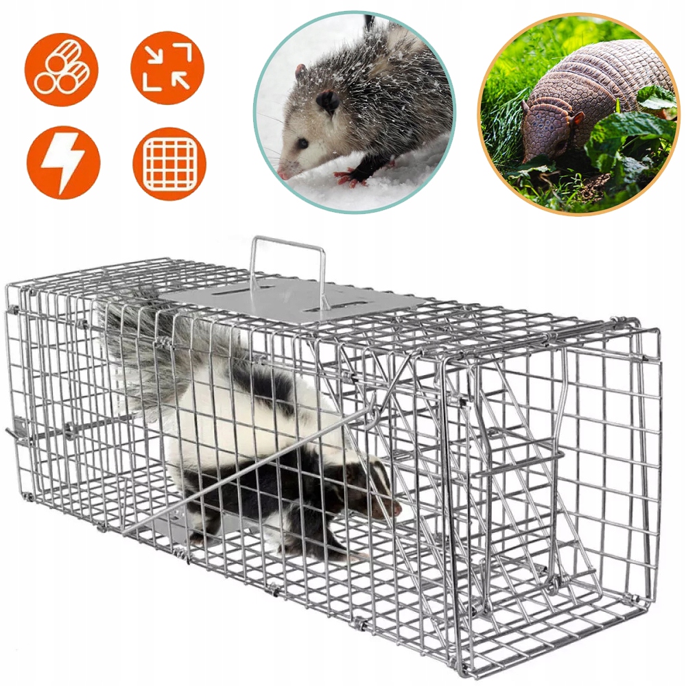 Pułapka Na Zwierzęta Humanitarna Pułapka Na Żywe Zwierzęta Na Zewnątrz