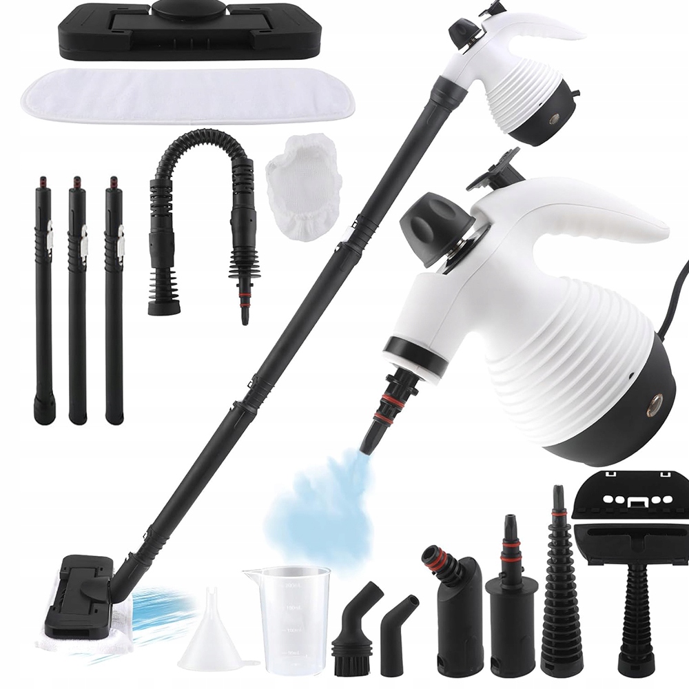 Parní Čistič Oken Parník 1050W Ruční čistič 55PSI 2v1